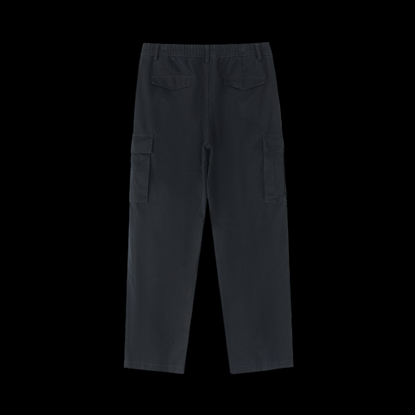 Elastic-Waist Utility Pants in Premium Cotton