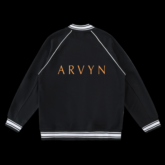 Contrast Trim Raglan Varsity Getup