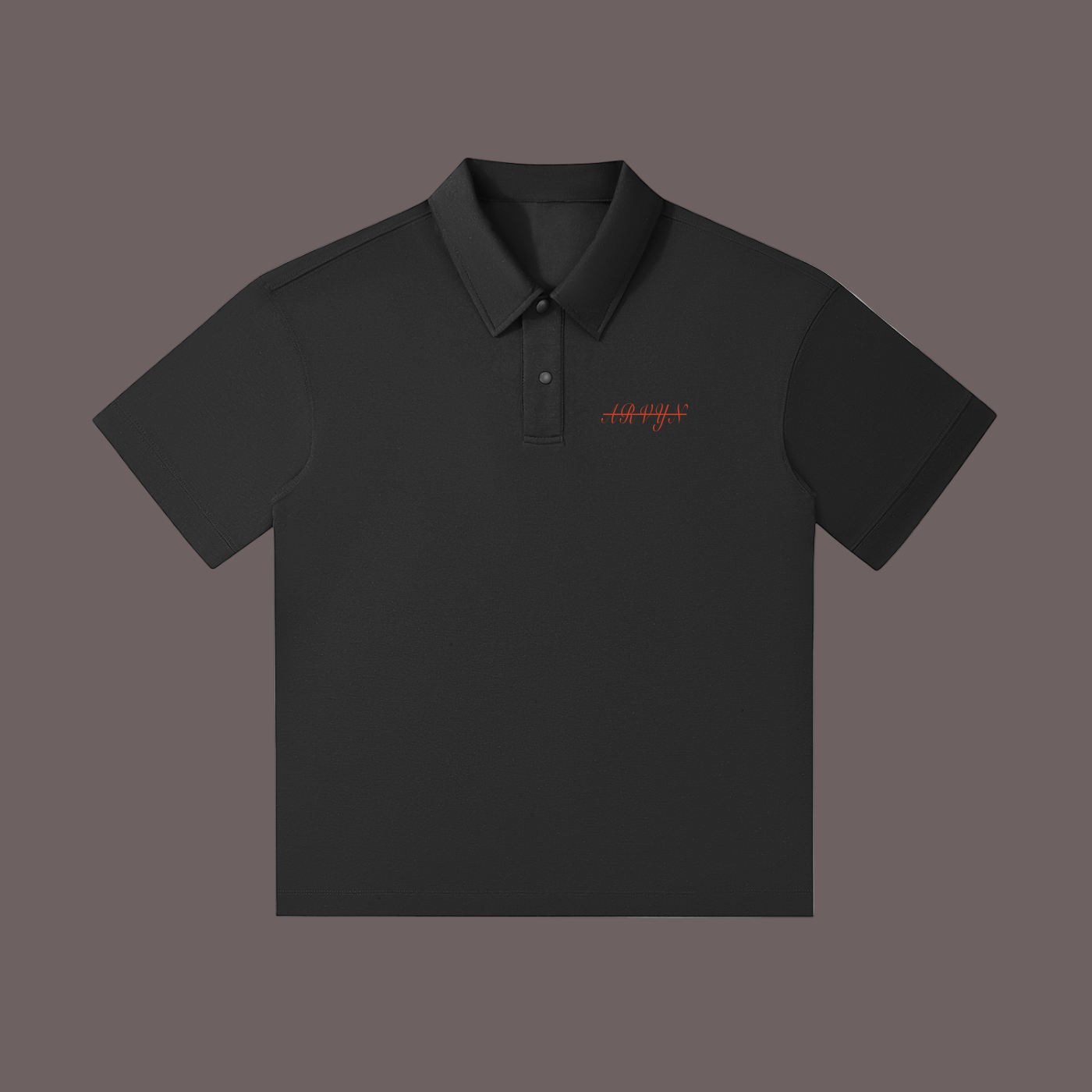 Drop Shoulder Short-Sleeve Polo