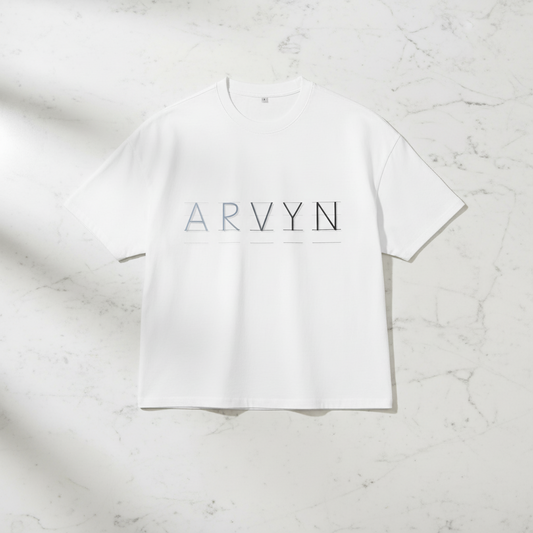 ARVYN Minimalist Logo Tee