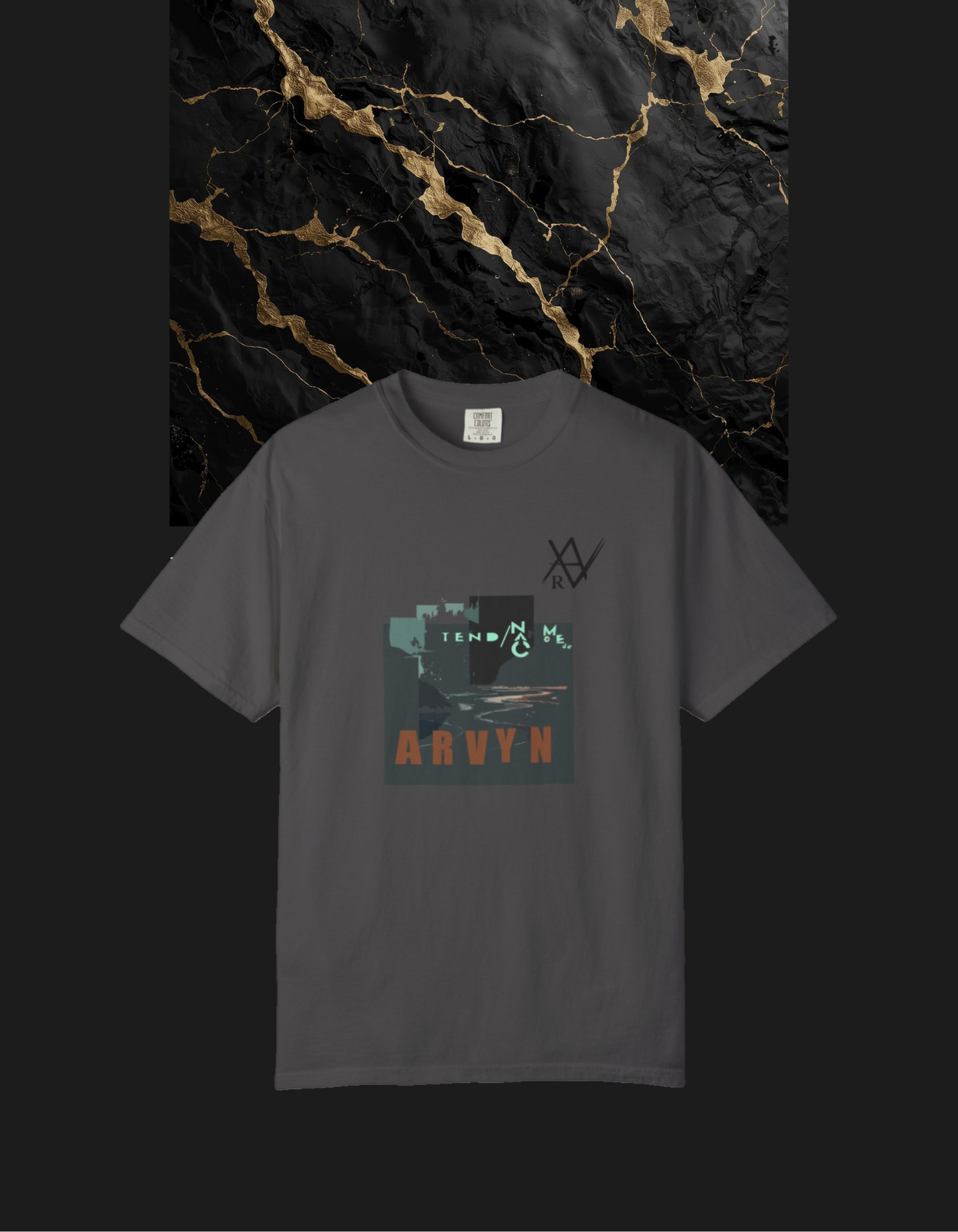 Vintage Graphic Men T-Shirt - Retro ARVYN Design
