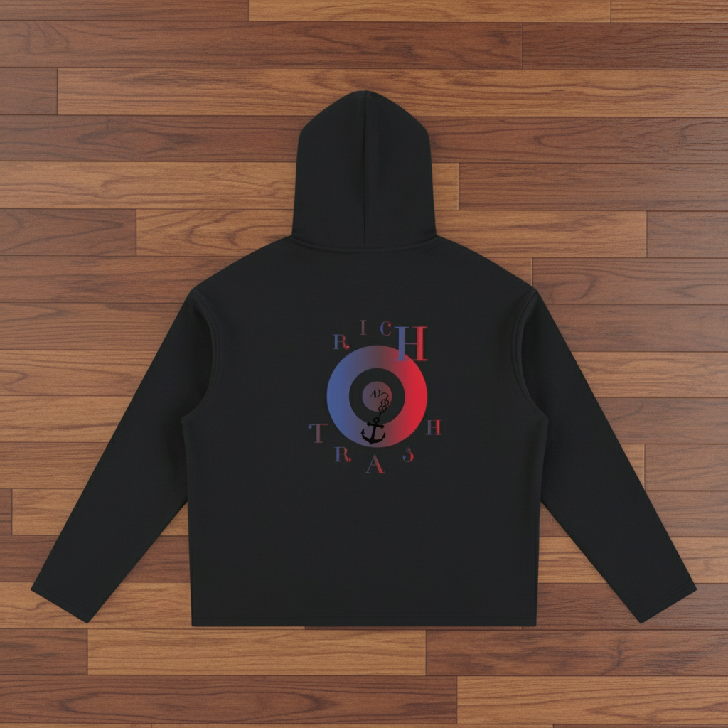 ARVYN - RICH TRASH- Oversized Fleece Hoodie