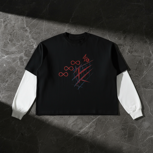 ARVYN — The Layered Contrast Tee (RT0051)