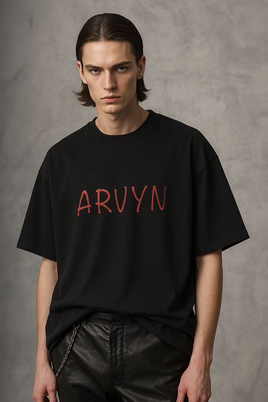 Drop Shoulder Cotton T-Shirt