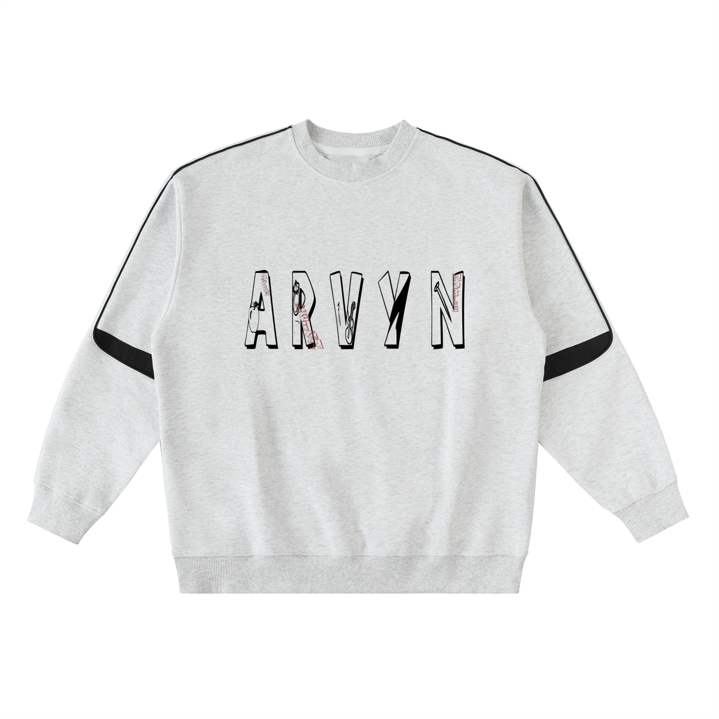ARVYN-Oversized Crewneck Sweatshirt