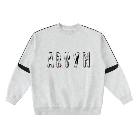 ARVYN-Oversized Crewneck Sweatshirt