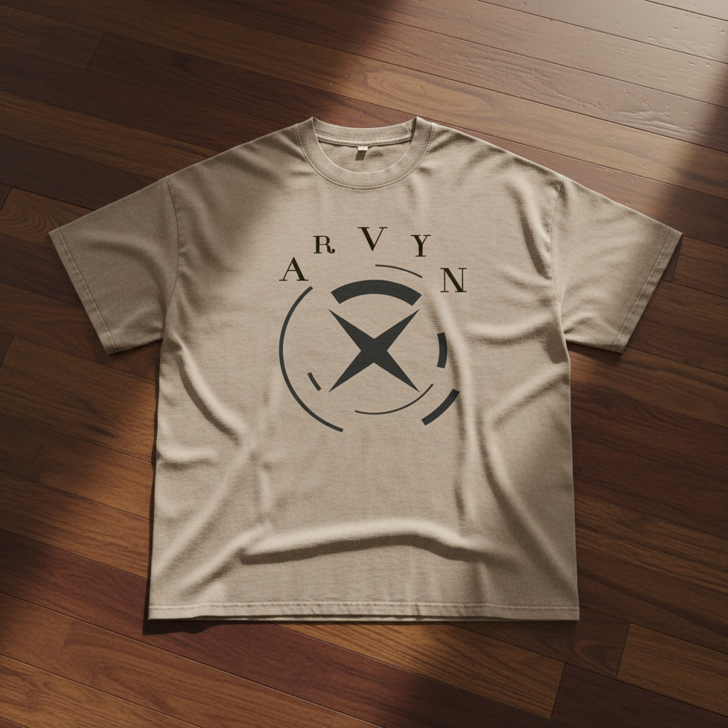 Arvyn Snow Washed Oversized Cotton T-Shirt