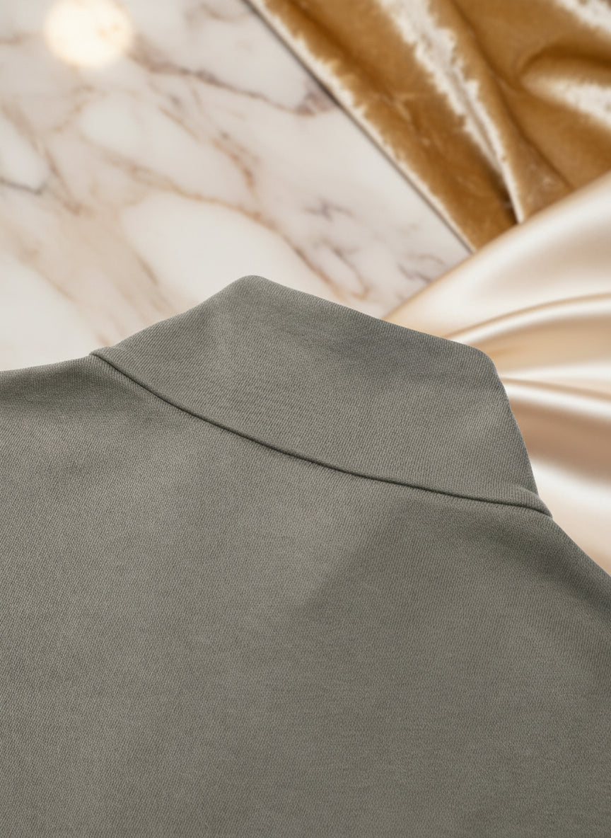 ARVYN-Essential Heavyweight Stand Collar Jacket